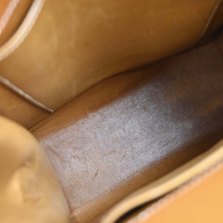 Hermes Gold Courchevel Kelly Sport PM Shoulder Bag W Circle:S 134856