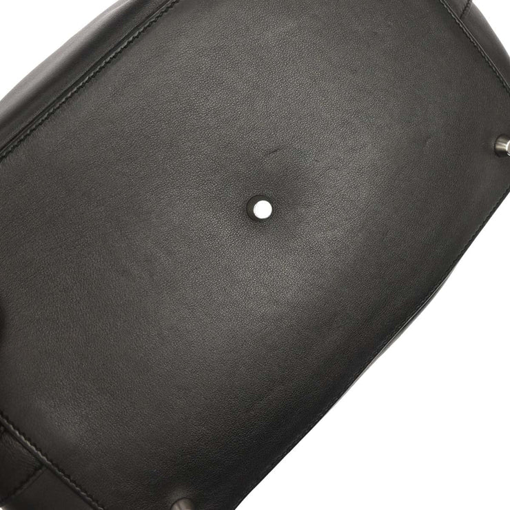 Hermes Black Swift Toolbox 26 2way Handbag 17 Square:R 134857