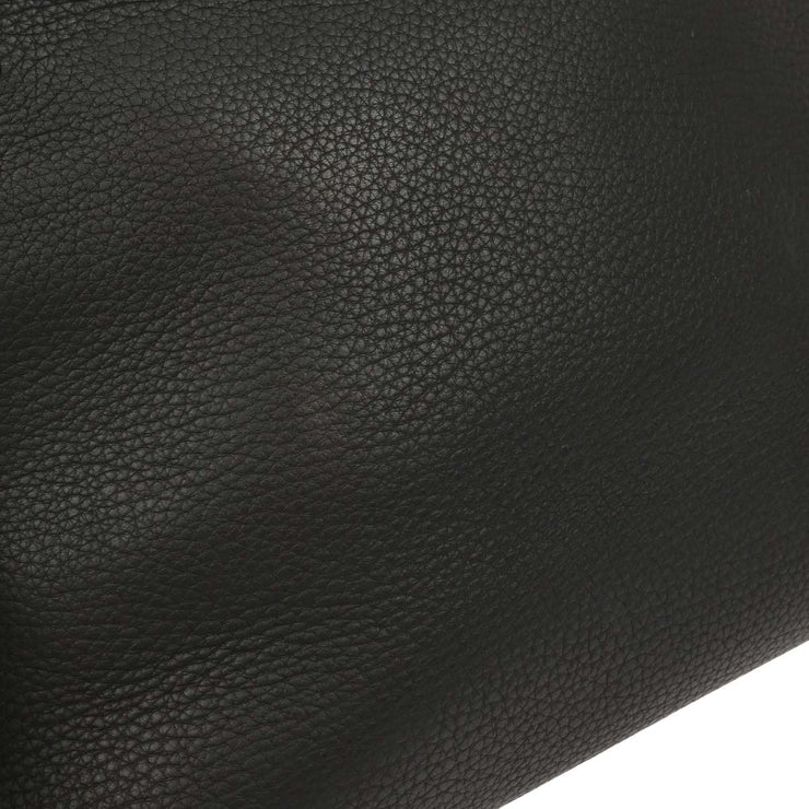 Hermes Black Taurillon Clemence Kelly 35 Retourne 2way Handbag 10 Square:G 134861