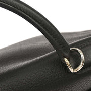 Hermes Black Taurillon Clemence Kelly 35 Retourne 2way Handbag 10 Square:G 134861