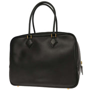 Hermes Black Tadelakt Plume 32 Handbag  Square:F44 134863