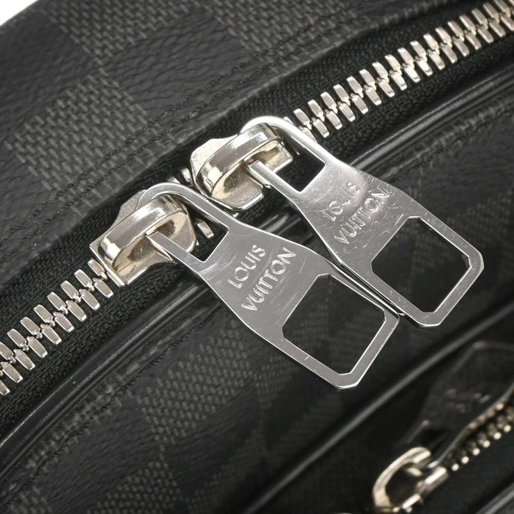 Louis Vuitton Black Damier Graphite Michael Backpack N58024 BA2166 134865