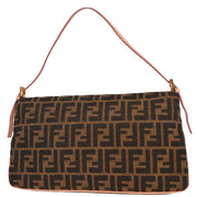 Fendi Black Brown Zucca Handbag 214526796018 134866