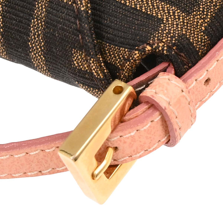 Fendi Black Brown Zucca Handbag 214526796018 134866