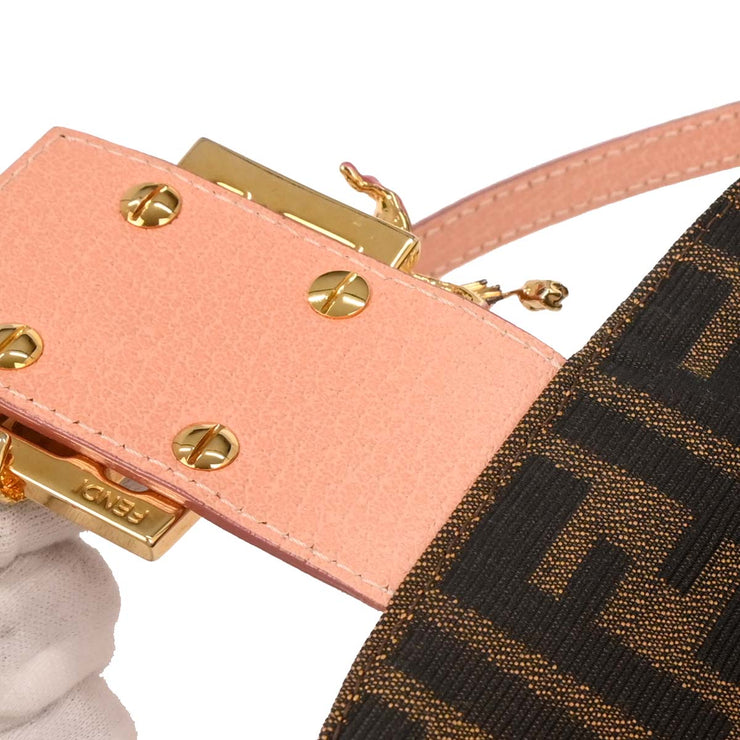 Fendi Black Brown Zucca Handbag 214526796018 134866