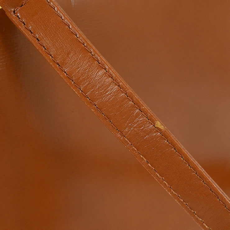 Gucci Brown Bamboo 2way Handbag 00020460188 134869