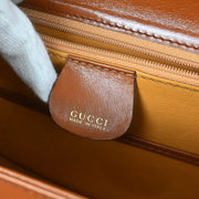 Gucci Brown Bamboo 2way Handbag 00020460188 134869