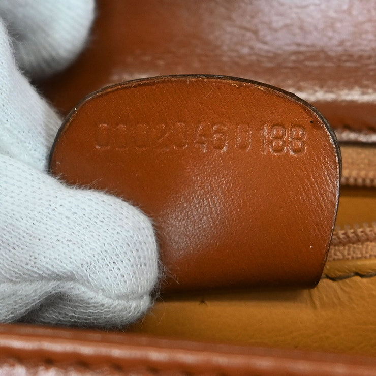 Gucci Brown Bamboo 2way Handbag 00020460188 134869