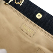 Chanel Navy Denim Night Flight Tote Handbag 134870