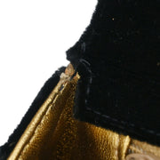 Chanel Black Velvet Mademoiselle Shoulder Bag 134871