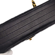 Chanel Navy Lambskin Shoulder Bag 134873