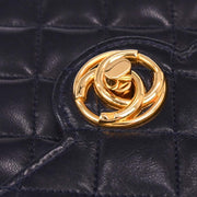 Chanel Navy Lambskin Shoulder Bag 134873