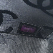 Chanel Gray Wool Wild Stitch Shoulder Bag 134874