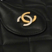 Chanel Black Lambskin Paris Handbag 134880