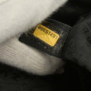 Chanel Black Canvas Chain Print Handbag 134881