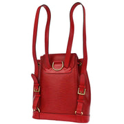 Louis Vuitton Red Epi Montsouris MM Monaco Limited Backpack  AA980703 134936