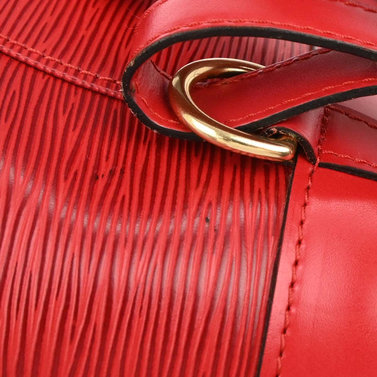 Louis Vuitton Red Epi Montsouris MM Monaco Limited Backpack  AA980703 134936