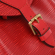 Louis Vuitton Red Epi Montsouris MM Monaco Limited Backpack  AA980703 134936