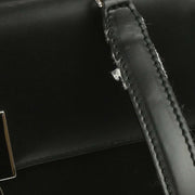Salvatore Ferragamo Black Gancini 2way Handbag AF-21 8844 134944