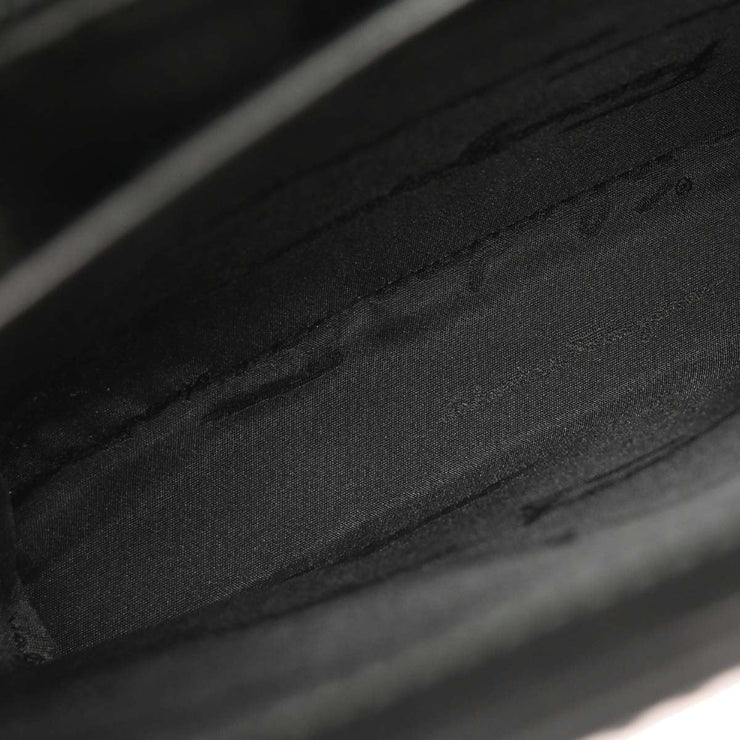 Salvatore Ferragamo Black Gancini 2way Handbag AF-21 8844 134944