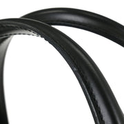 Cartier Black Leather Panthere 2way Handbag EBDF 134945