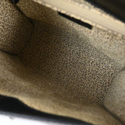 Cartier Black Leather Panthere 2way Handbag EBDF 134945