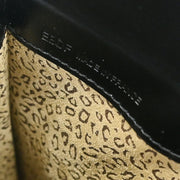 Cartier Black Leather Panthere 2way Handbag EBDF 134945