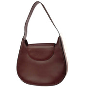 Cartier Bordeaux Leather Handbag ELDD 134947