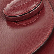 Cartier Bordeaux Leather Handbag ELDD 134947