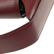 Cartier Bordeaux Leather Handbag ELDD 134947
