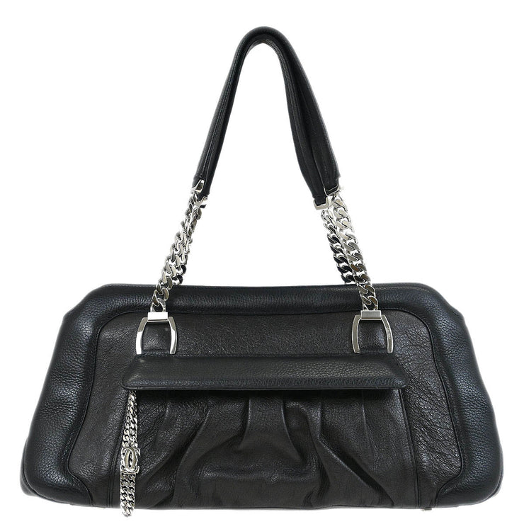 Cartier Black La Dona Chain Shoulder Bag EUMF 134948