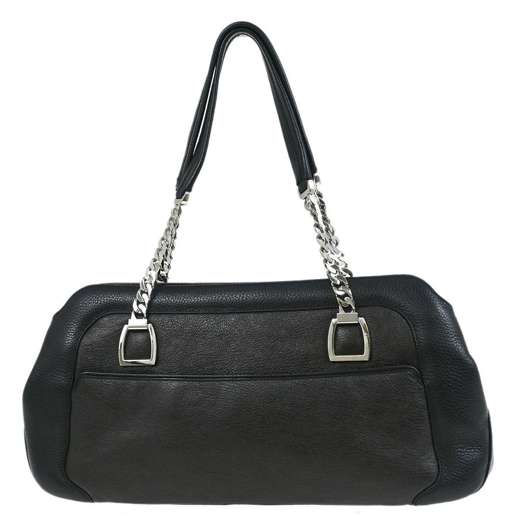 Cartier Black La Dona Chain Shoulder Bag EUMF 134948