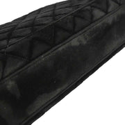Chanel Black Velvet Handbag 134965