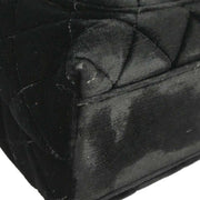 Chanel Black Velvet Handbag 134965