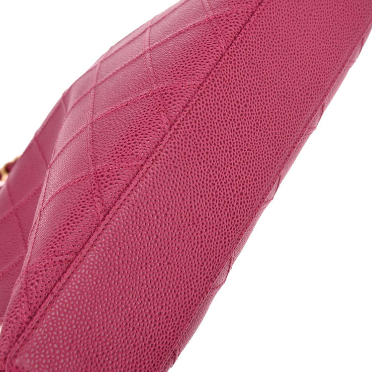 Chanel Pink Calfskin Bicolore Tote Handbag 134967