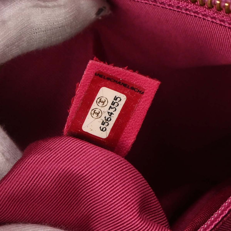 Chanel Pink Calfskin Bicolore Tote Handbag 134967