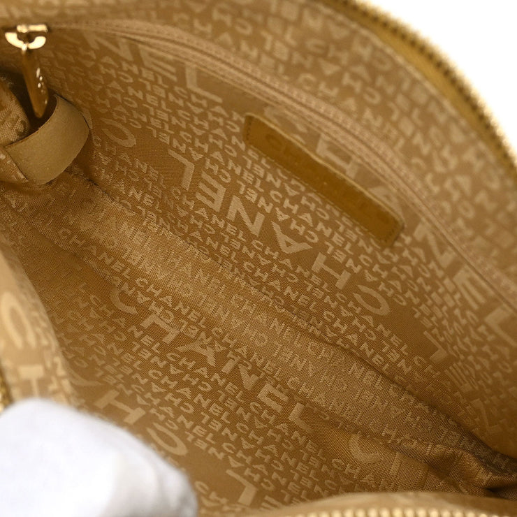 Chanel Gold Calfskin Handbag 134973