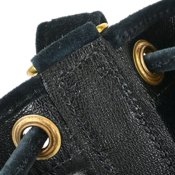 Hermes Black Doblis Market PM Bucket Shoulder Bag 3 R 134977