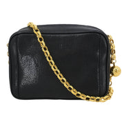 Chanel Black Calfskin Camera Bag Mini 134987