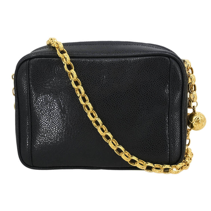 Chanel Black Calfskin Camera Bag Mini 134987