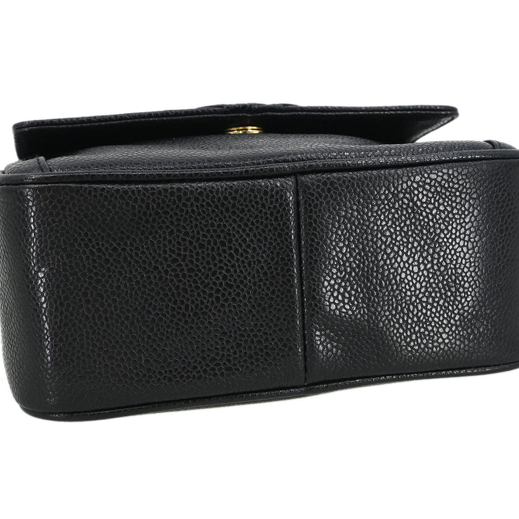 Chanel Black Calfskin Camera Bag Mini 134987