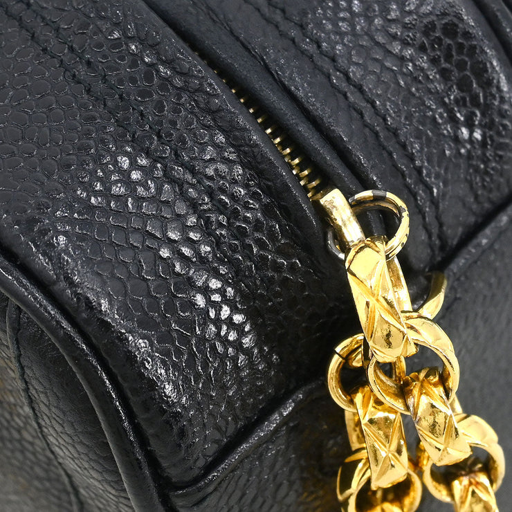 Chanel Black Calfskin Camera Bag Mini 134987