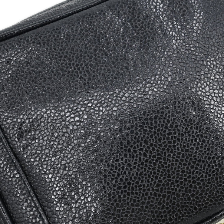 Chanel Black Calfskin Camera Bag Mini 134987