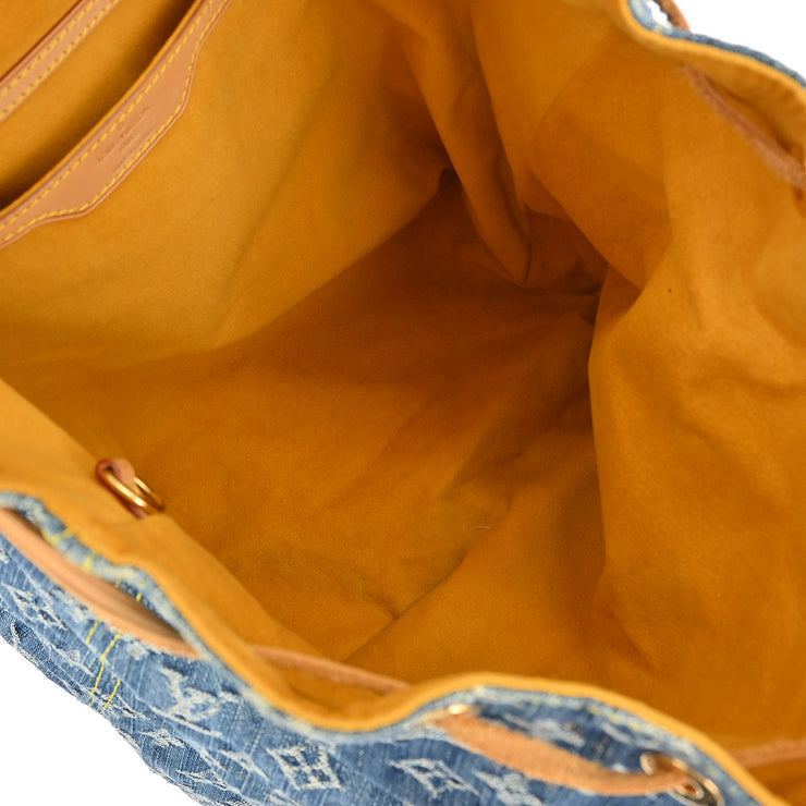 Louis Vuitton Blue Monogram Denim Sac a Dos GM Backpack M95056 CA0076 134989