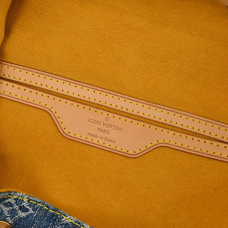 Louis Vuitton Blue Monogram Denim Sac a Dos GM Backpack M95056 CA0076 134989