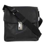 Prada Black Leather Shoulder Bag VA1055 204 135019