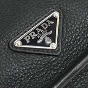 Prada Black Leather Shoulder Bag VA1055 204 135019
