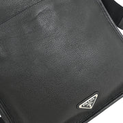 Prada Black Leather Shoulder Bag VA1055 204 135019