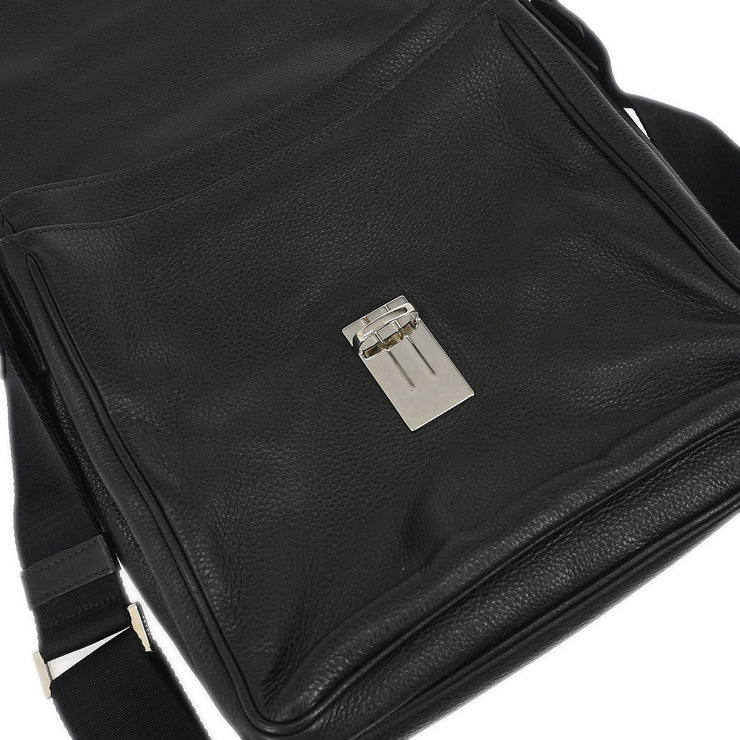 Prada Black Leather Shoulder Bag VA1055 204 135019