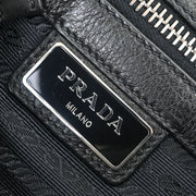 Prada Black Leather Shoulder Bag VA1055 204 135019